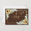 Search for floral rsvp cards Rustic