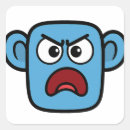 Search for angry face stickers Cartoon