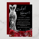 Search for black and silver bridal shower invitations Dress