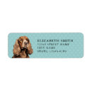 Search for cocker return address labels Cute