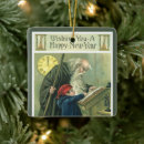 Search for new years eve christmas tree decorations Midnight