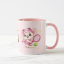 Search for tennis rackets mugs Pink
