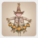 Search for the scarecrow stickers Pumpkin
