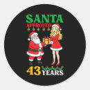 Search for approved by santa stickers Cute