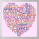 Search for word collage posters Heart