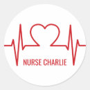 Search for ekg round stickers Hospital