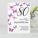 Search for female 80th birthday invitations Grandmother
