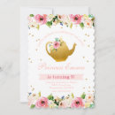 Search for royal tea party invitations Floral