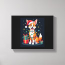 Search for funny christmas canvas prints Wolf