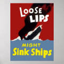 Search for loose lips sink ships posters World war