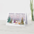 Search for wildlife christmas cards Forest