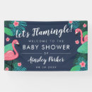 Search for tropical welcome signs Pink flamingo
