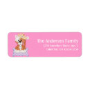 Search for princess return address labels Royalty