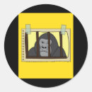 Search for gorillas stickers Monkey