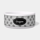 Search for black paw print pattern dog supplies Simple