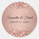 Search for glamour wedding stickers Modern