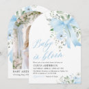 Search for floral baby boy shower invitations For her