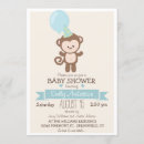 Search for monkey baby boy shower invitations Zoo