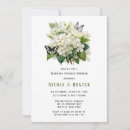 Search for white hydrangea wedding invitations Chic
