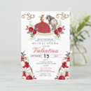 Search for red charro quinceanera invitations 15th birthday