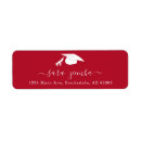 Search for crimson return address labels Modern
