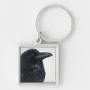 Search for raven square key rings Bird