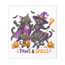 Search for halloween notepads Trick or treat