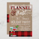 Search for flannel and frost Holiday cocktail party