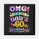 Search for 60th birthday magnets Happy