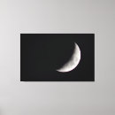 Search for crescent canvas prints Night