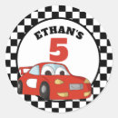 Search for black and white checkered stickers Birthday party
