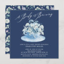 Search for baby is brewing tea invitations Watercolor floral