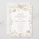 Search for floral baby sprinkle invitations Mother to be