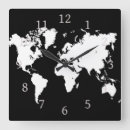 Search for black and white world map posters Continents