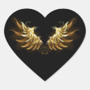 Search for heart wings stickers Gold