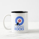 Search for curling rock mugs Curler