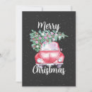 Search for vintage car christmas cards Snow