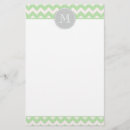 Search for mint green stationery paper Chevron