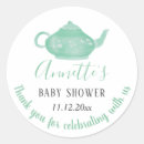 Search for green tea stickers Baby shower