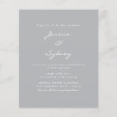 Search for pewter wedding invitations Elegant