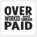 Search for employment stickers Work