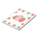 Search for strawberry notepads Cute