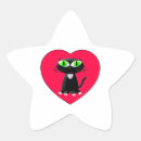 Search for black stars stickers Heart