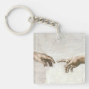 Search for the creation of adam key rings Michelangelo hands