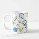 Search for cartoon astronaut mugs Rocket