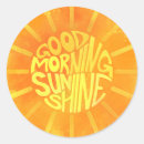 Search for good morning sunshine stickers Yellow