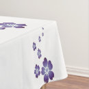 Search for purple flower tablecloths Floral