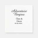 Search for adventure awaits napkins The adventure begins