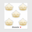Search for keep calm crown stickers Gold