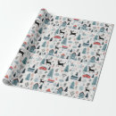 Search for christmas scene wrapping paper Snow